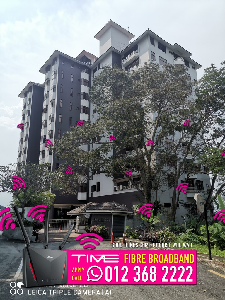 Desa Bangsaria the best broadband