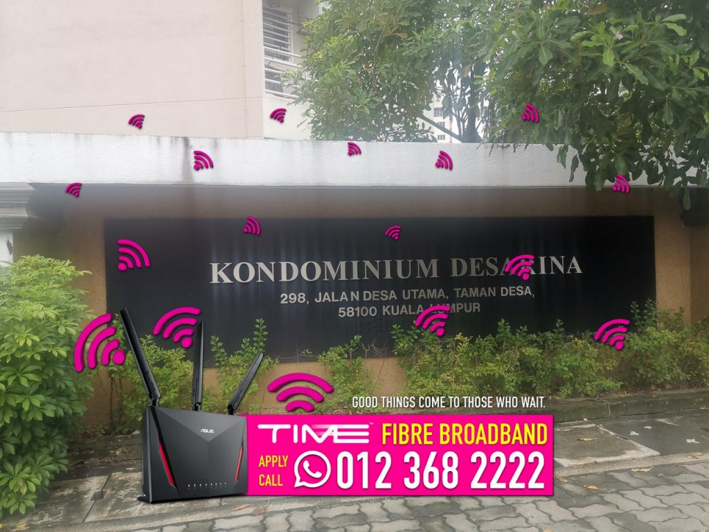 Desarina Condominium best broadband