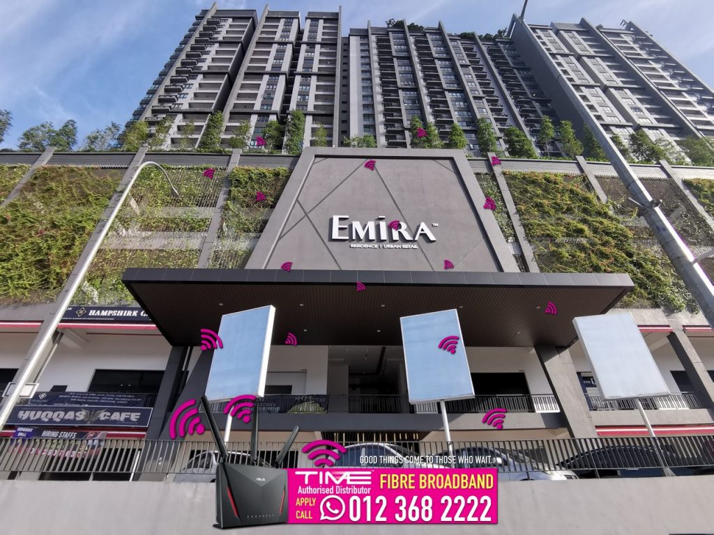 Emira Residence cheapest home broadband malaysia