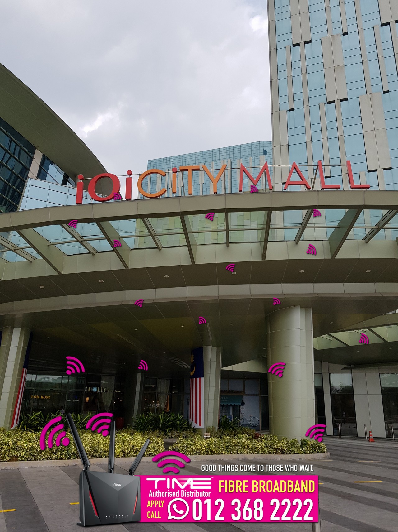 Ioi city mall maxis fibre