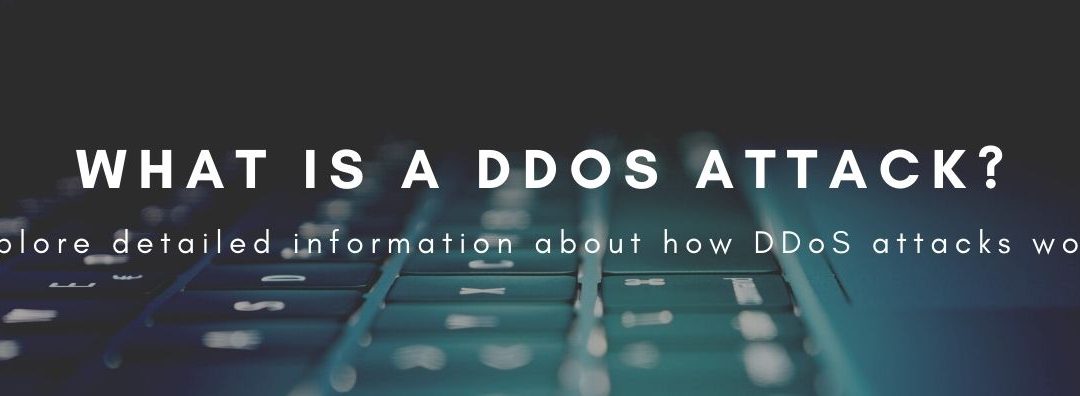 What is a distributed denial-of-service (DDoS) attack?