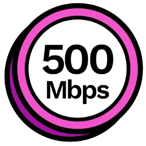 500Mbps