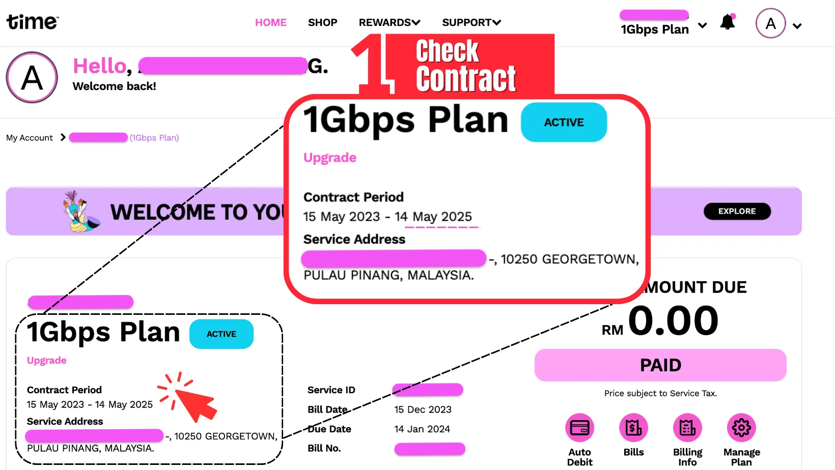 TIME Broadband Relocation Service