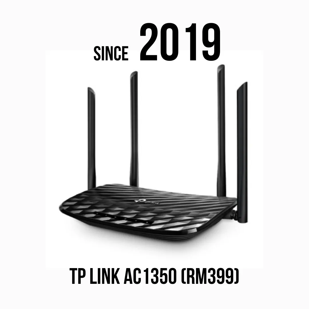 TIME Broadband modem Tp Link AC1350