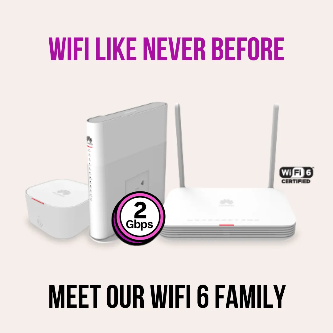 TIME Broadband modem WIFI 6 family 1